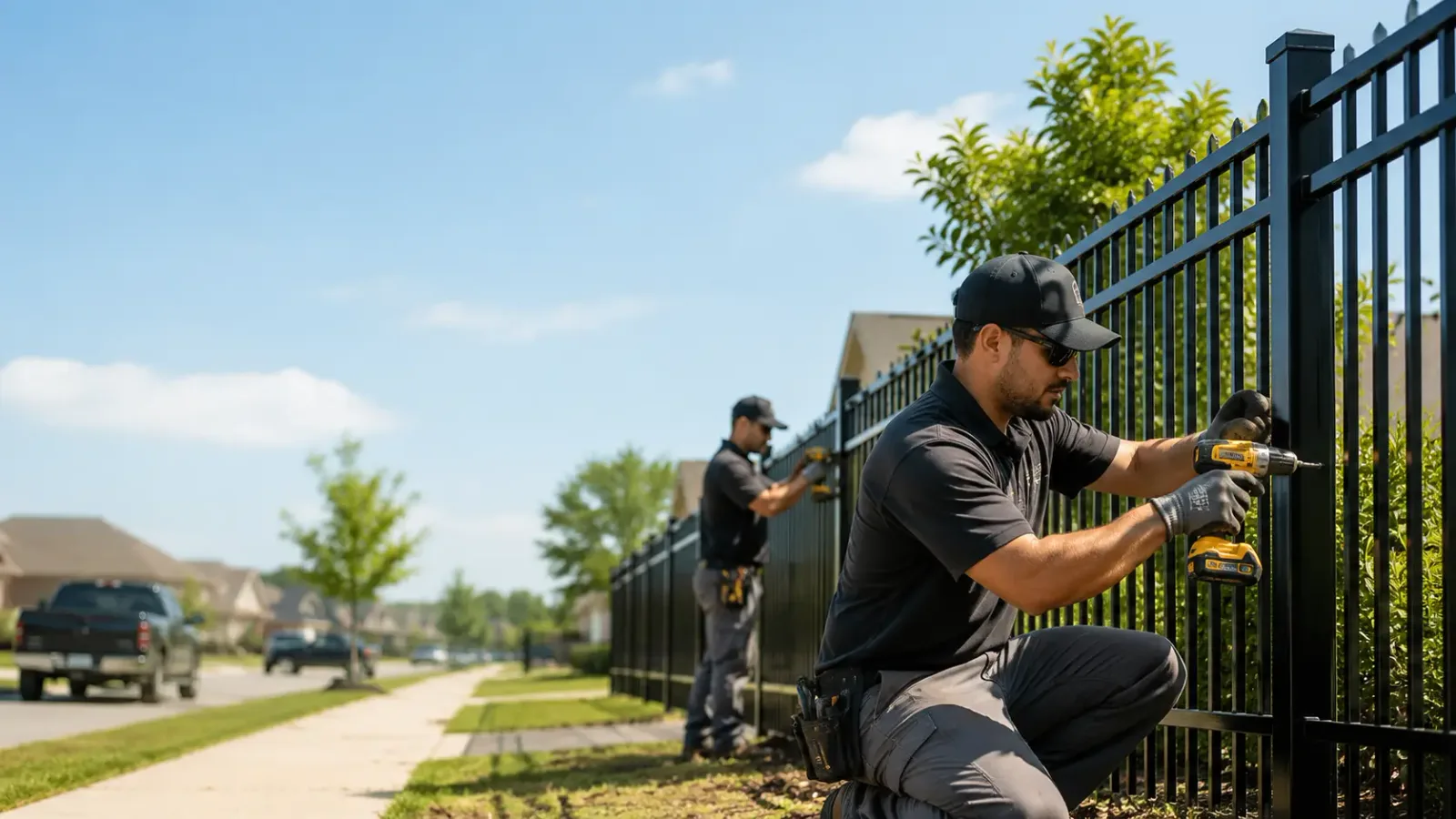 Metal Fence Installation in Emmitsburg, MD